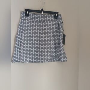 TGW Skort Women Small Black and White Mini Tennis Golf Pickleball Casual Preppy